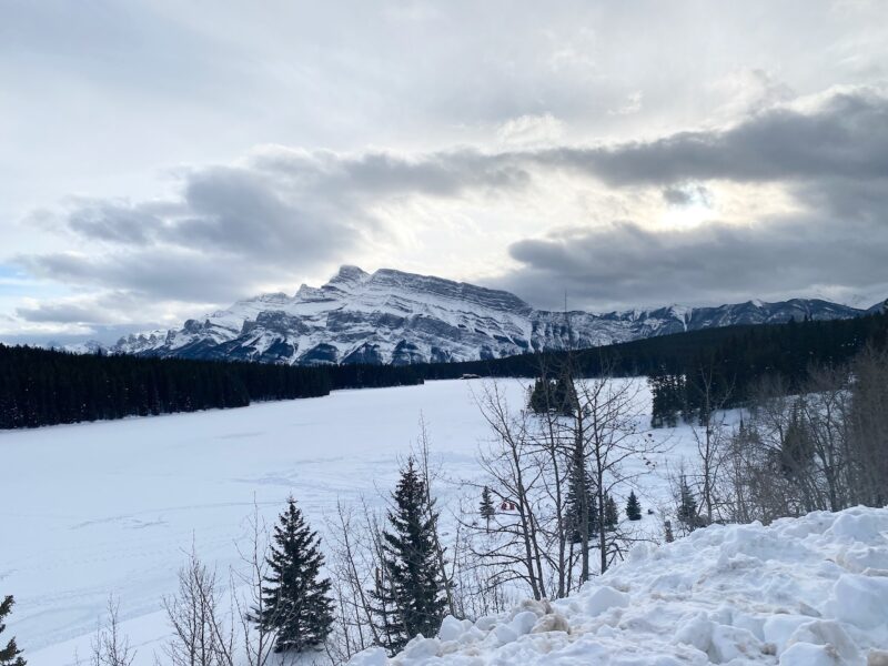 Lake Two Jack, Alberta. Image © PlanetSKI